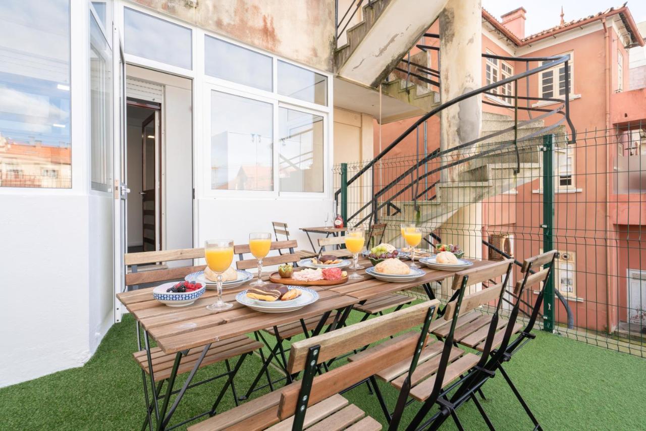 Host Wise - Spacious Fresh Flat W Terrace - Near Sea Espinho  Exteriör bild